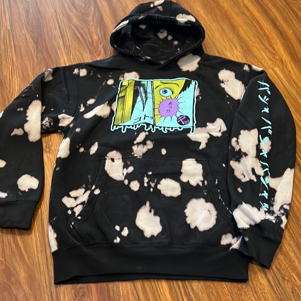 Junji ito no pupils hoodie Sz S